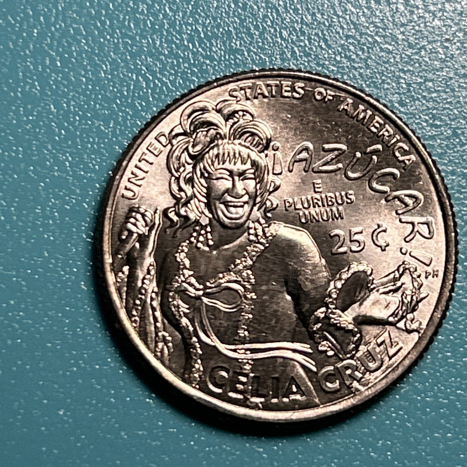 2024 P Celia Cruz With Doubling On Earrings