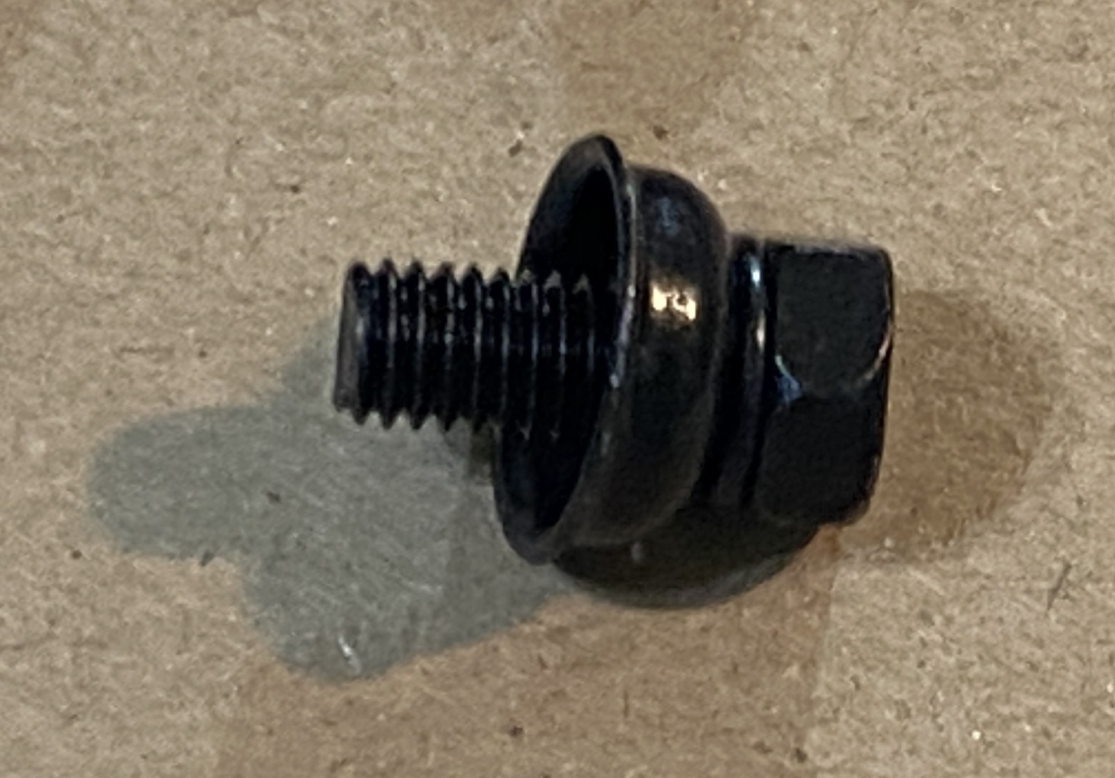 20 Metal Shell Drum Lug Screws Black M5