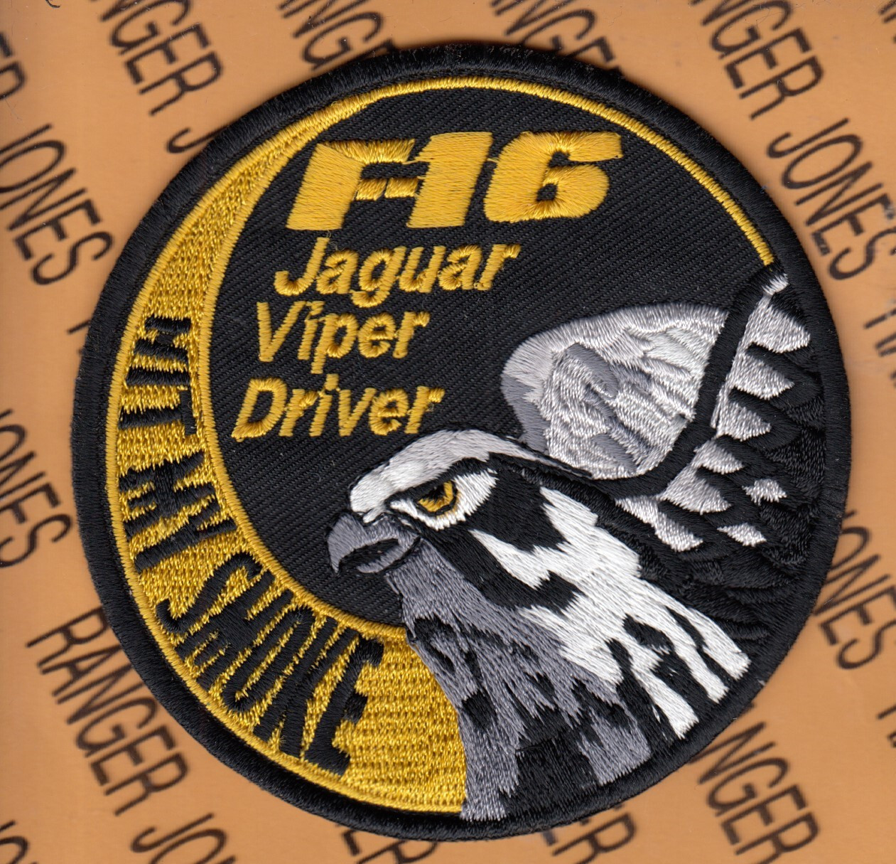USAF Air Force 24th Tactical Air Support Sq TASS Jaguar Viper Driver 3.75" patch