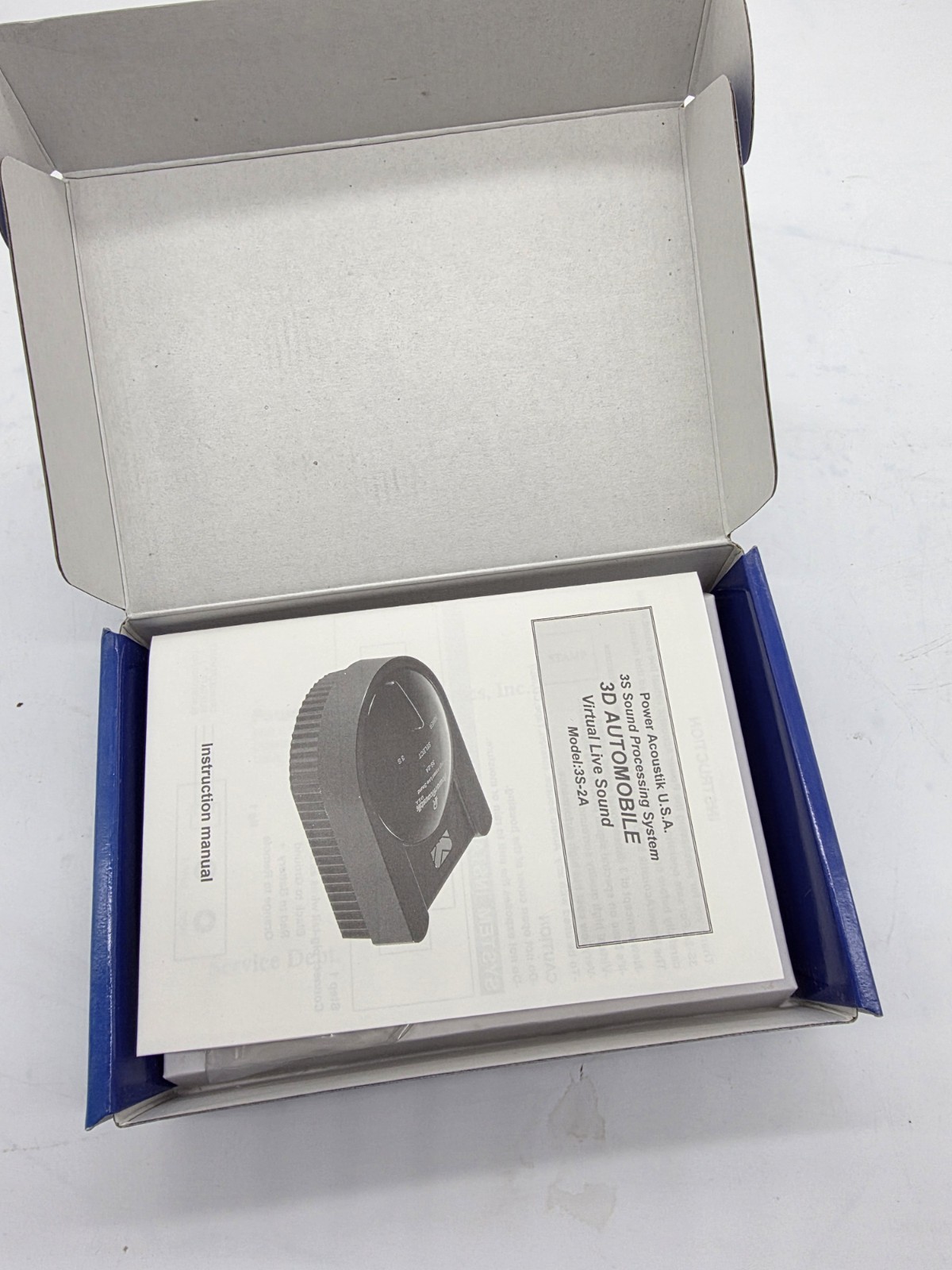 Power Acoustik Automotive Signal Processor 3S Sound Processing System 3S-2A 1998