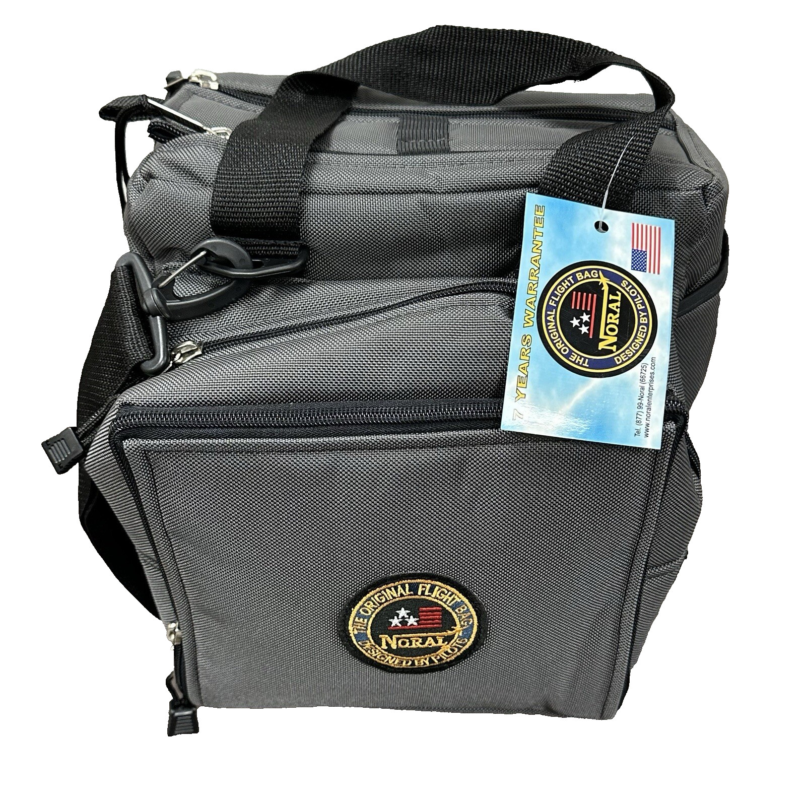Noral Express Flyer Bag – NO-51-C, Zip/ Quick Closure Bag W/ Carry Strap- NWOT!