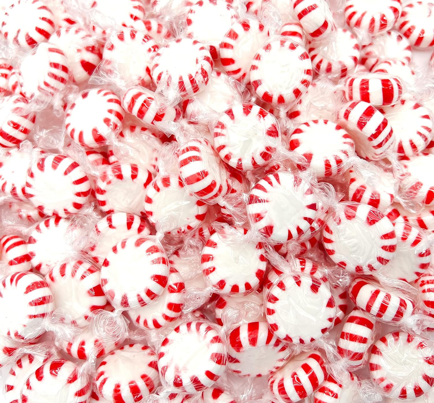 Starlight Peppermint Mints | 2 Pound Bag - Approx. 150 Count | Old Fashioned Har