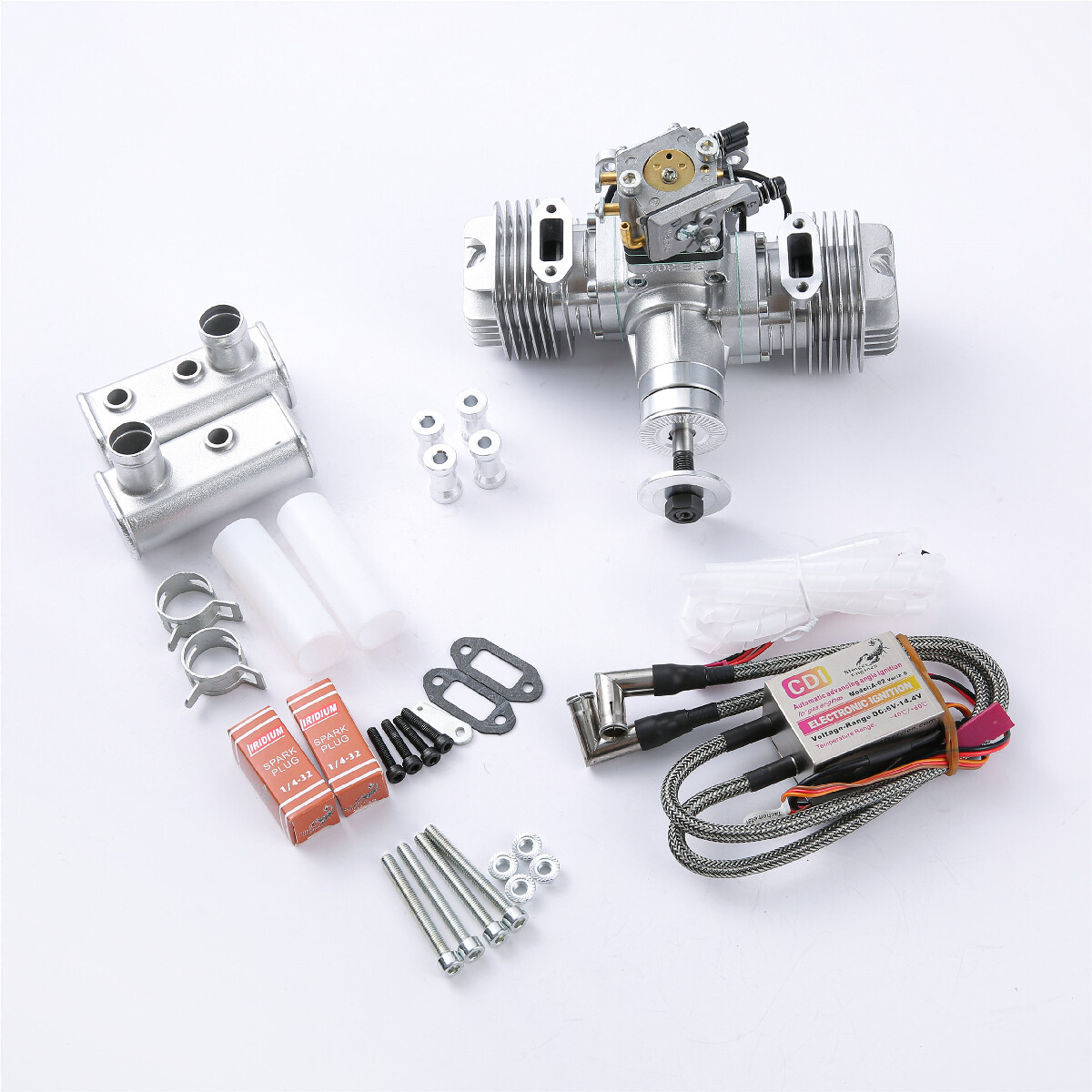 RCGF STINGER 30cc Twin Gas Two Stroke RC Remote Control Airplane Engine