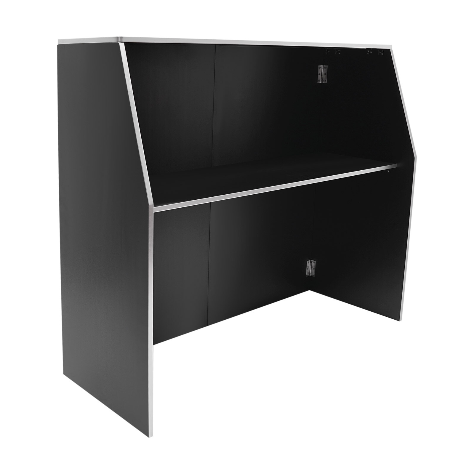 Double Layer Bar Prep Table Set - Mobile Bartender Station for Events