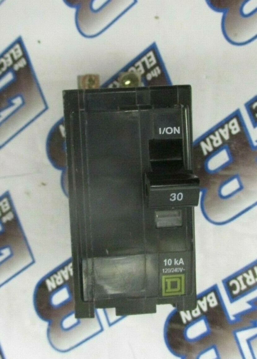 Square D QOB230 Circuit Breaker 30 Amp 240 Volt 2P Yellow Bolt-On 10K -WARRANTY