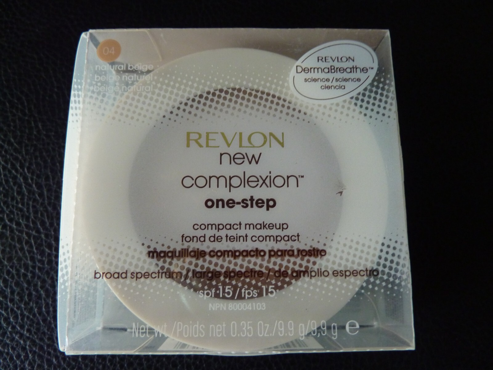 Revlon New Complexion One Step Makeup- NATURAL BEIGE #04 -Sealed- Read Descrip