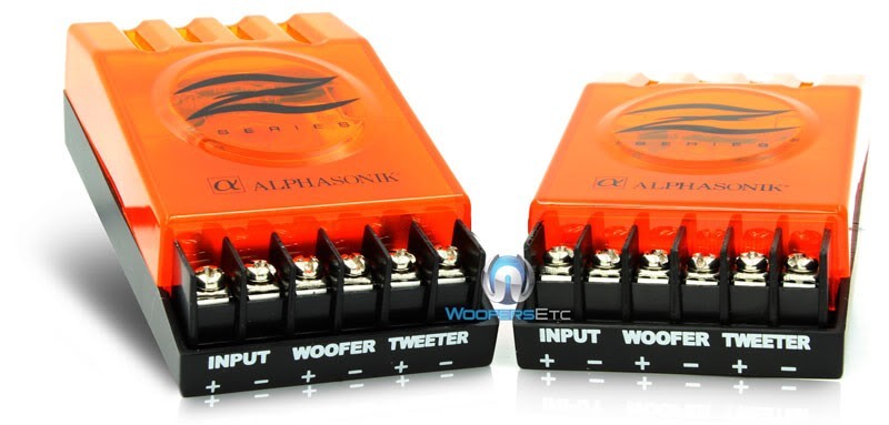 ALPHASONIK NEW 2-WAY AUDIO CROSSOVERS SPEAKERS TWEETERS MIDS (MADE BY AUDIOBAHN)