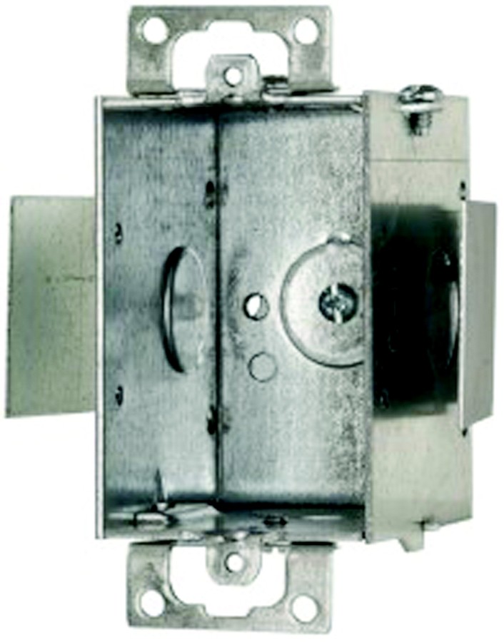 Appleton 2220W 2-1/2" Depth Non-Gangable Switch Box 3" x 2" Snap-In Bracket