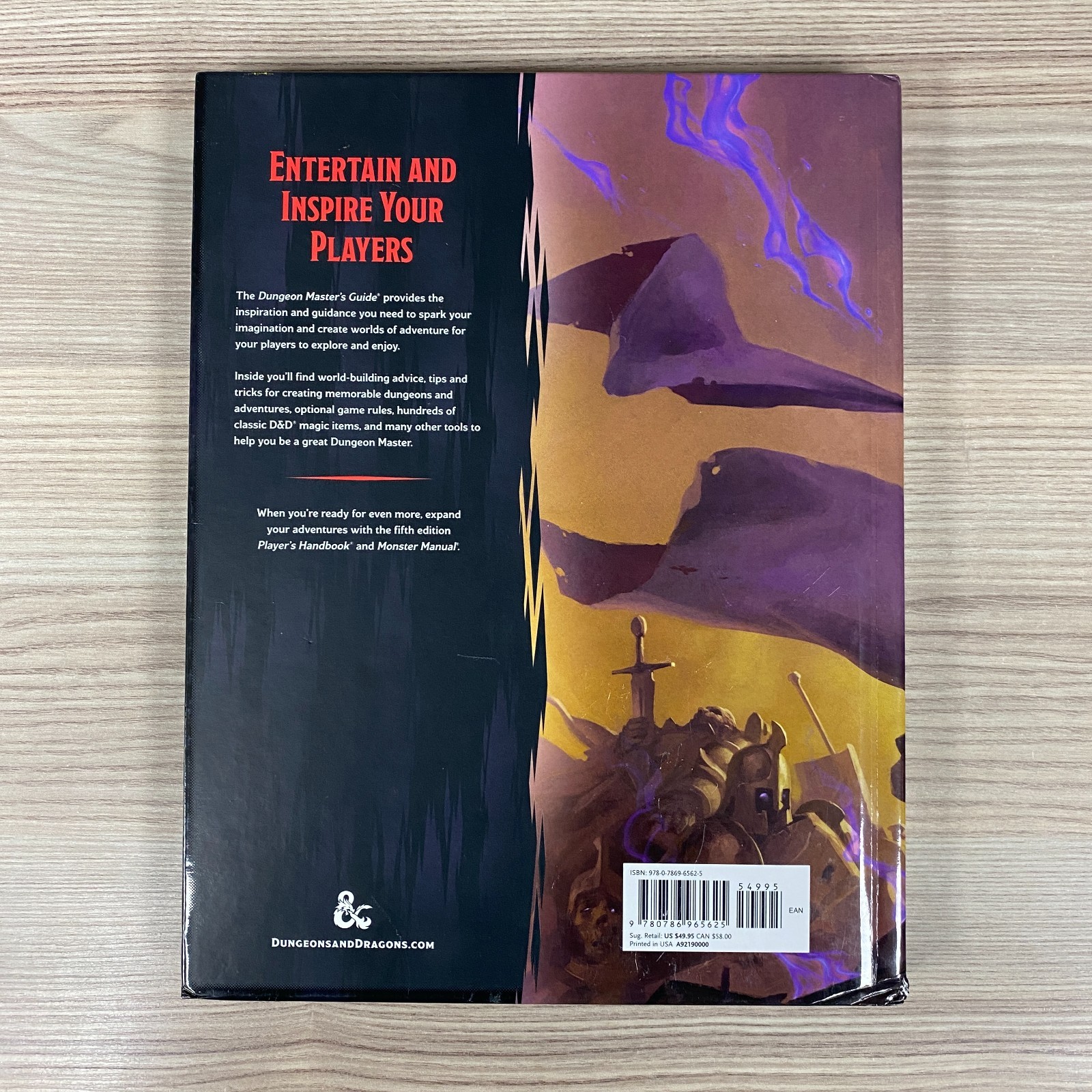 DUGEON MASTER'S GUIDE DUNGEONS & DRAGONS D&D 5TH ED HARDBACK SOURCEBOOK 2014