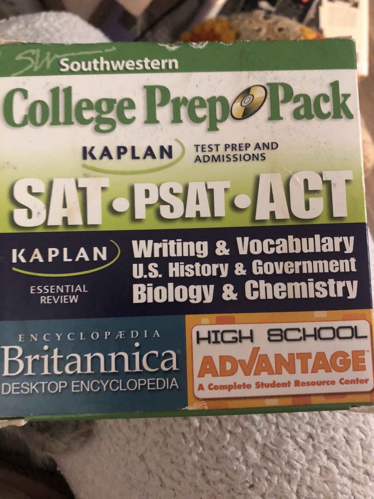 Math Learning Cds, southwestern, kaplan