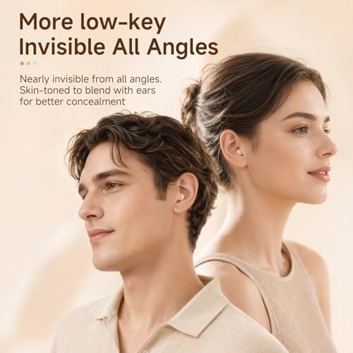 Discreet Mini Invisible Earbuds Wireless Bluetooth Micro Hidden Sleep Tiny Nude
