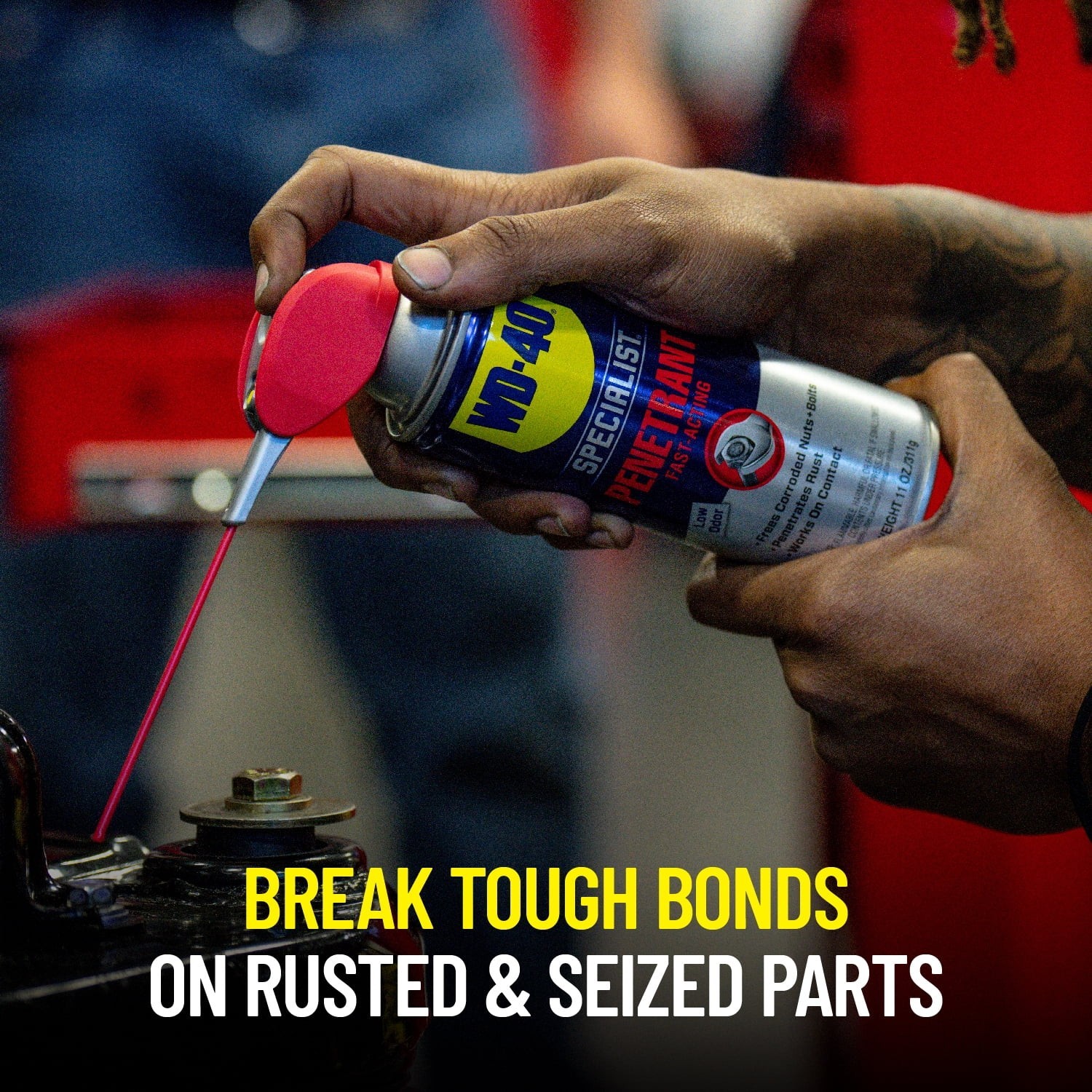 WD-40 Specialist Rust Release Fast-Acting Penetrant Spray 11 oz (2 pack)