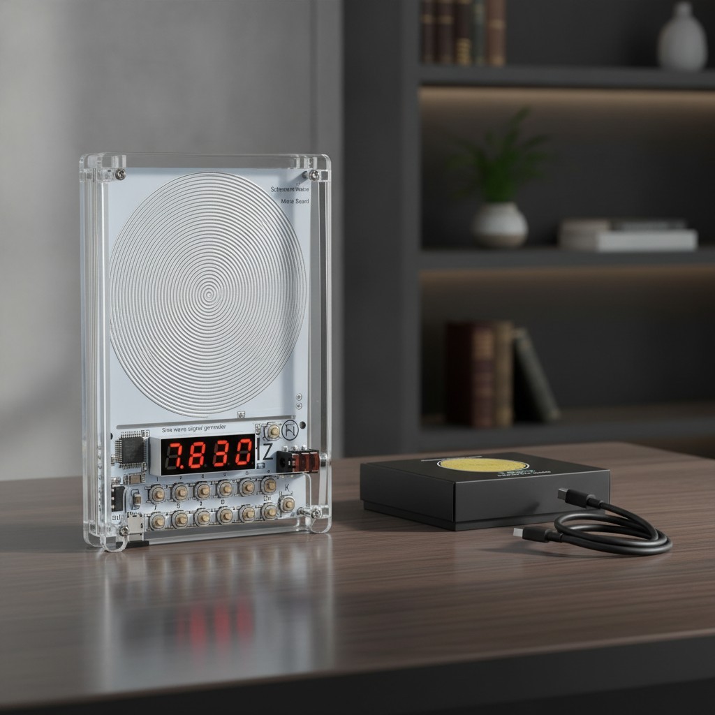 Frequency Generator with Adjustable Range 0.01Hz to 100KHz for Personal Use