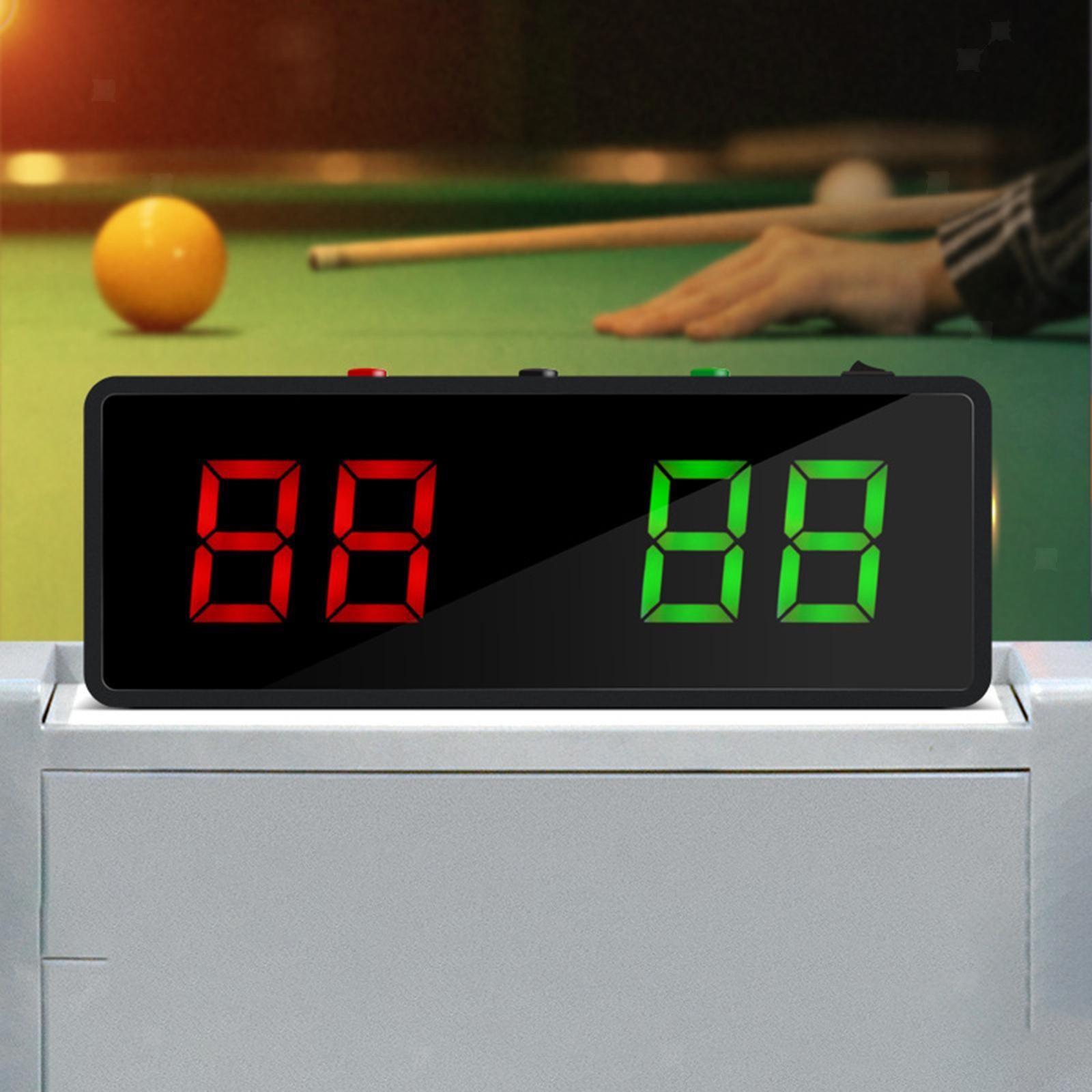 Electronic Billiards Scoreboard Score Keeper with Remote