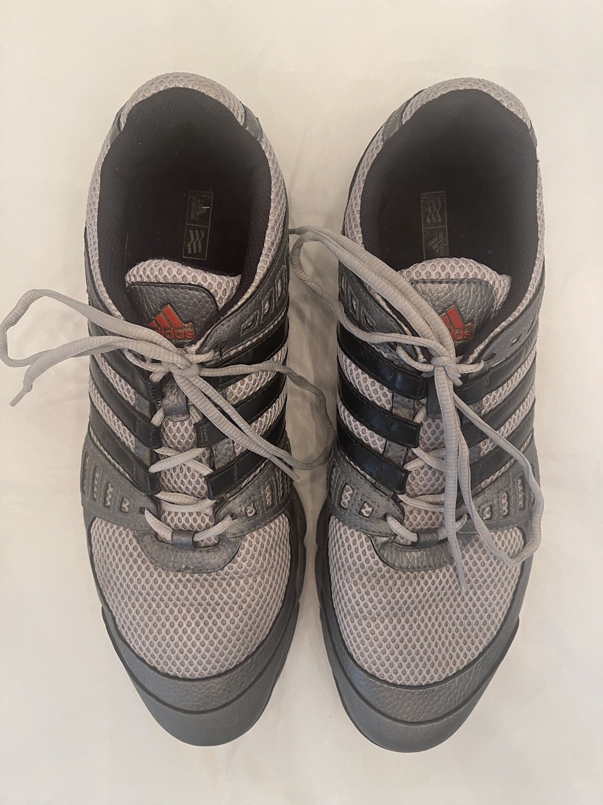 Adidas Golf 816214 Adiwear Traxion Mens 12 Gray Black Soft Shoes