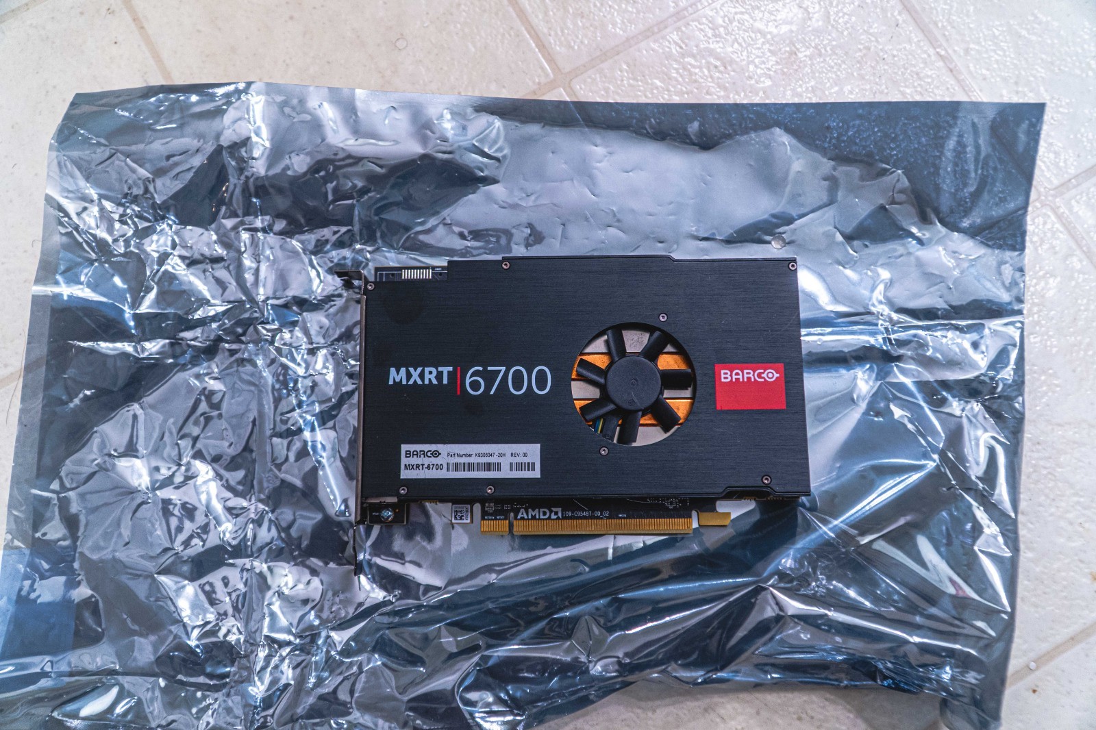 Barco MXRT-6700 8GB Medical Graphics Card Display Controller
