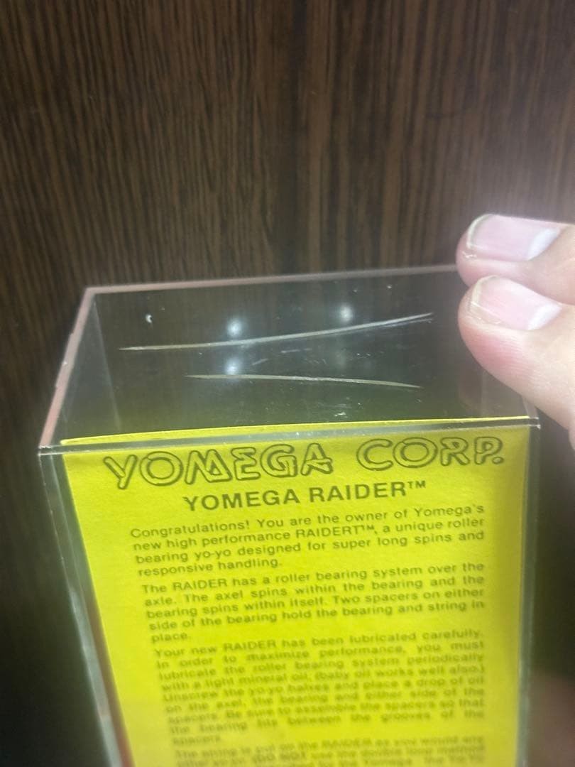 Vintage Yomega Raider yo-yo