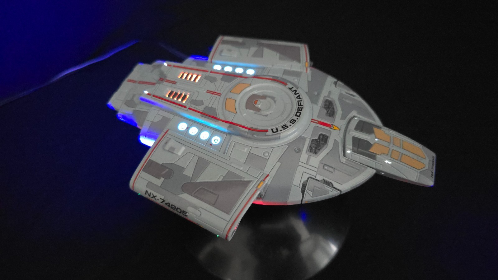 LED Lighting kit ONLY - Star Trek Defiant NX-74205  1/1000 opt. flash circuit
