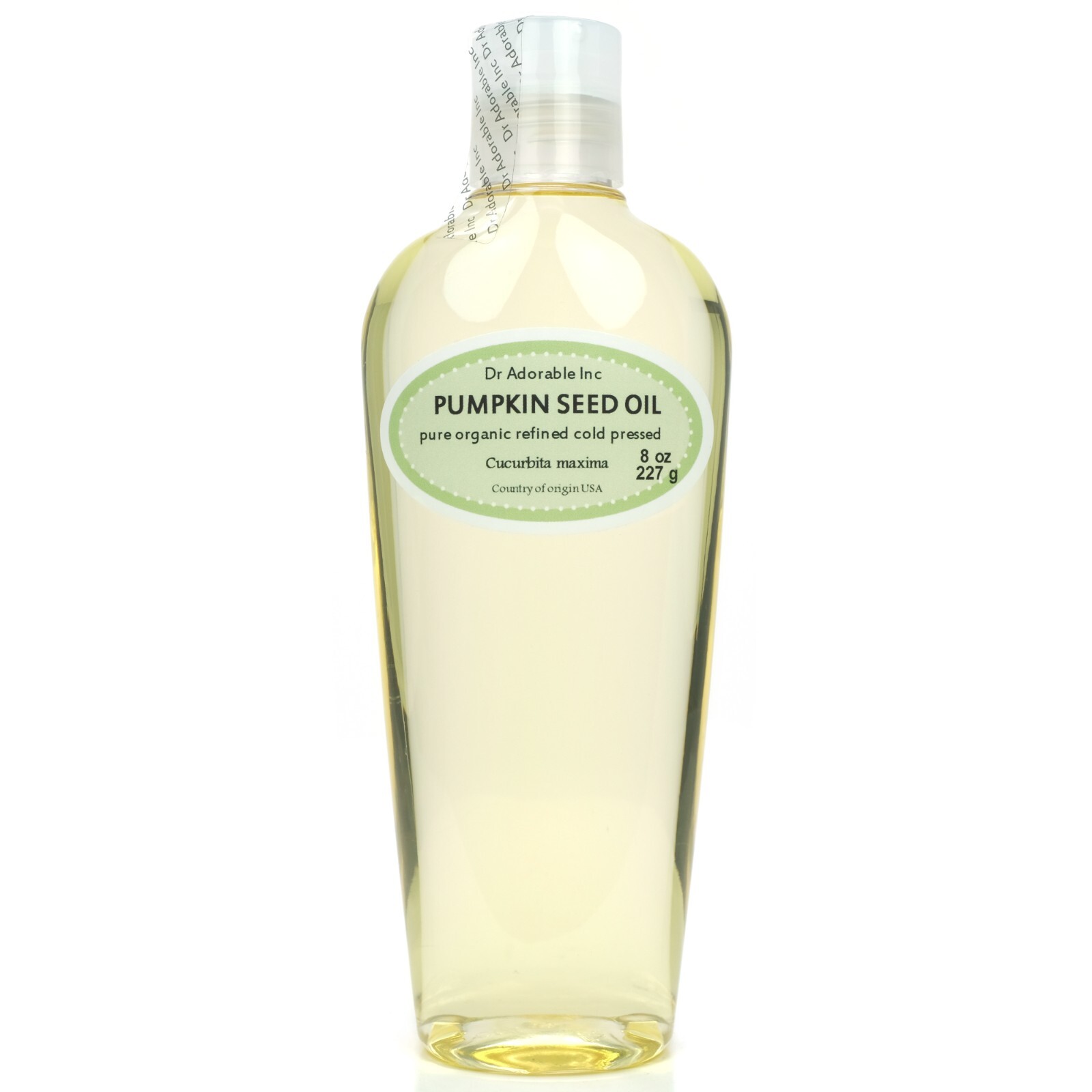 Refined Pumpkin Seed Oil 100% Pure Organic  2oz 4oz 8oz 12oz 16oz up to Gallon