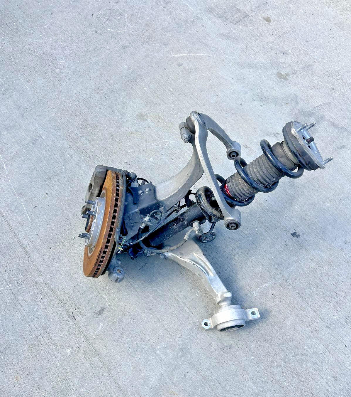 2014 - 15 INFINITI Q60 LEFT G37 2013 - 2013 Knee Front Suspention Cpe, RWD