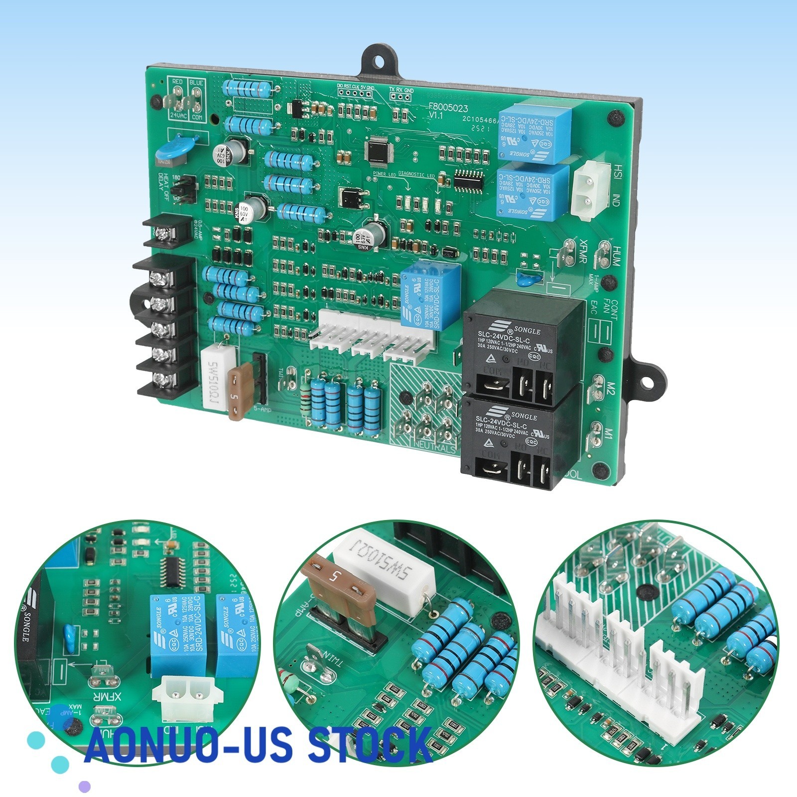 NEW ICP HK42FZ018 Furnace Control Circuit Board For Bryant Payne CEPL130590-01