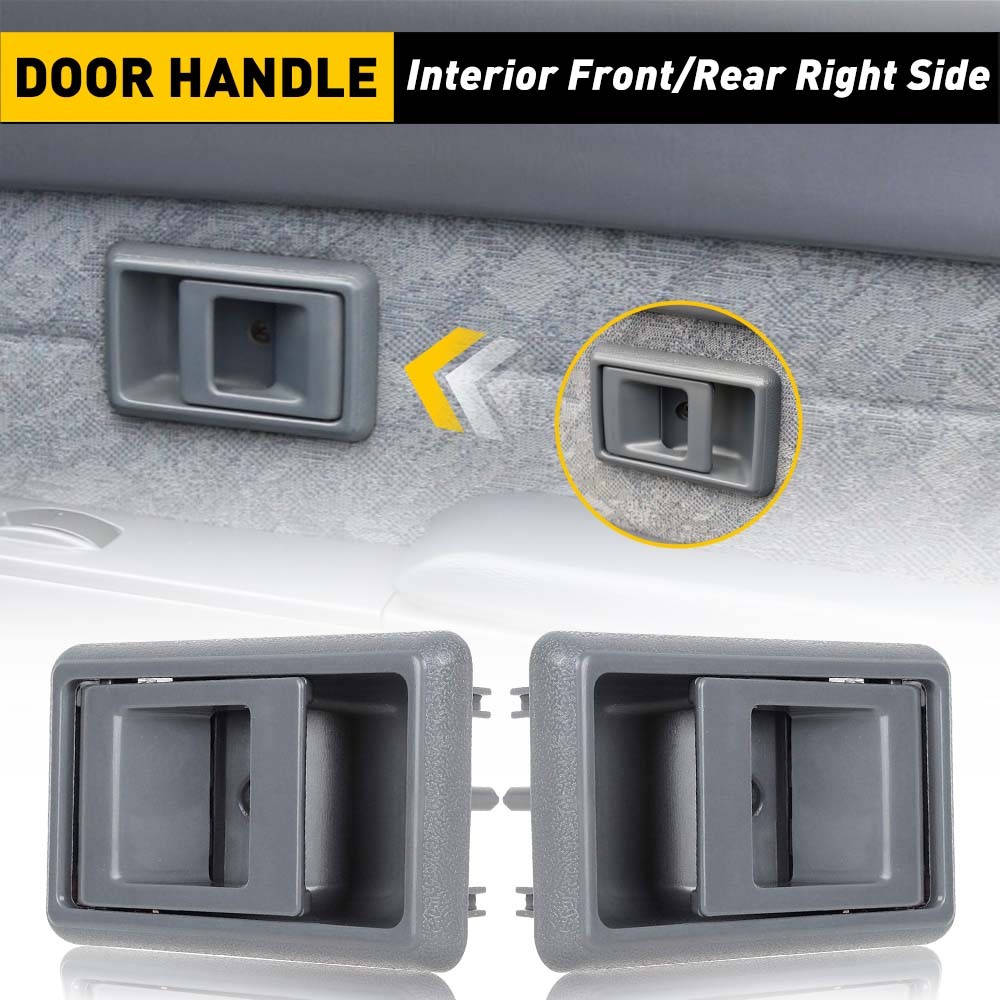 For 1987-2000 Toyota Interior Front Rear Right Left Gray Door Handle