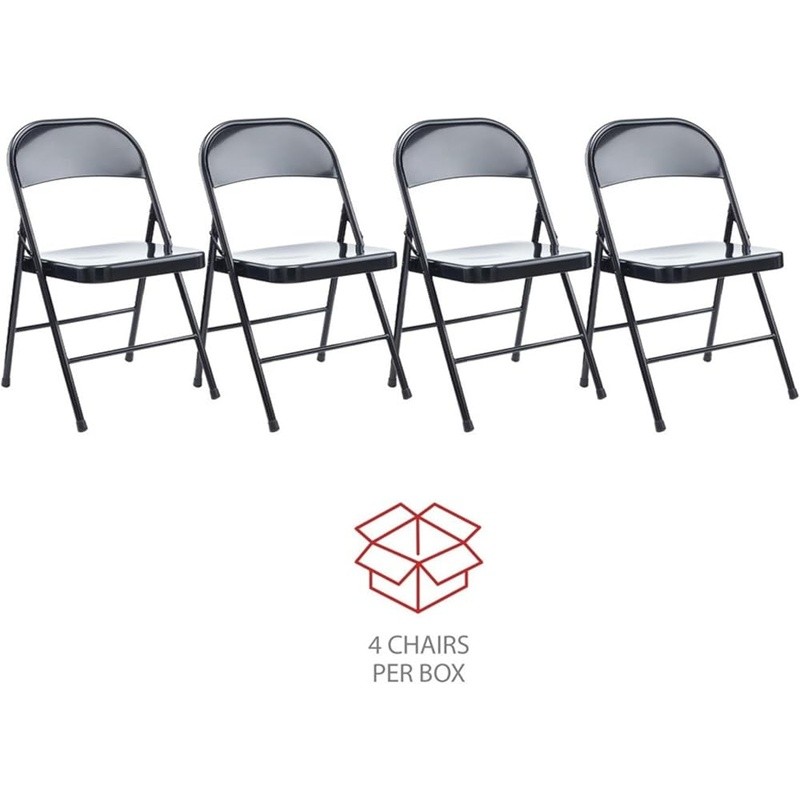 Durable Metal Armless Seating Indoor Outdoor Use Easy to Clean Space Saver