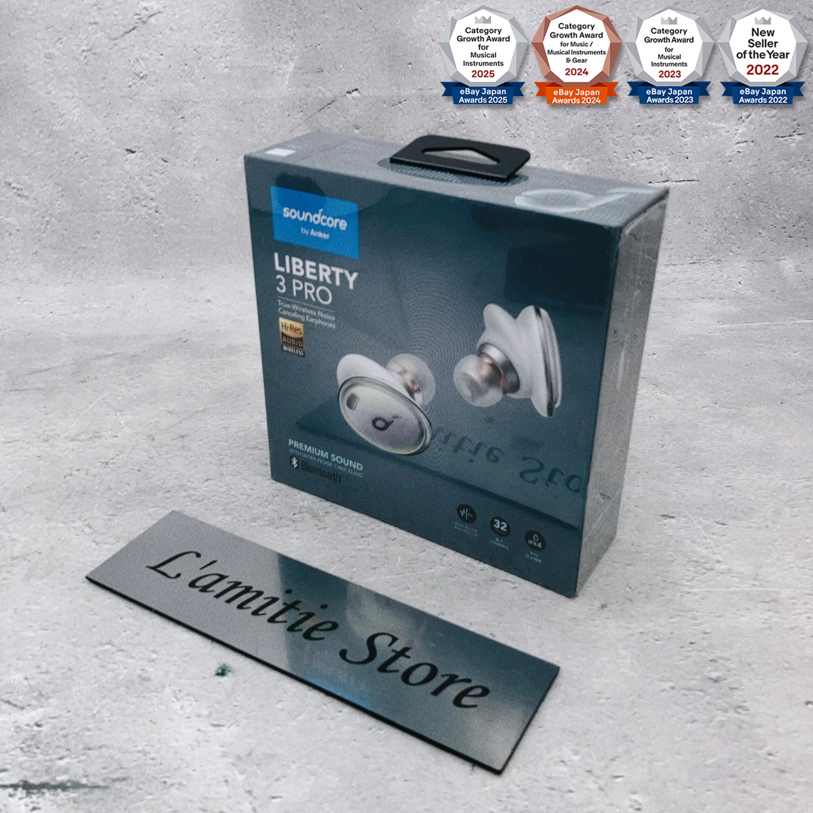 ANKER Soundcore Liberty 3 Pro Ultra Noise Canceling Wireless Earphones A3952N21