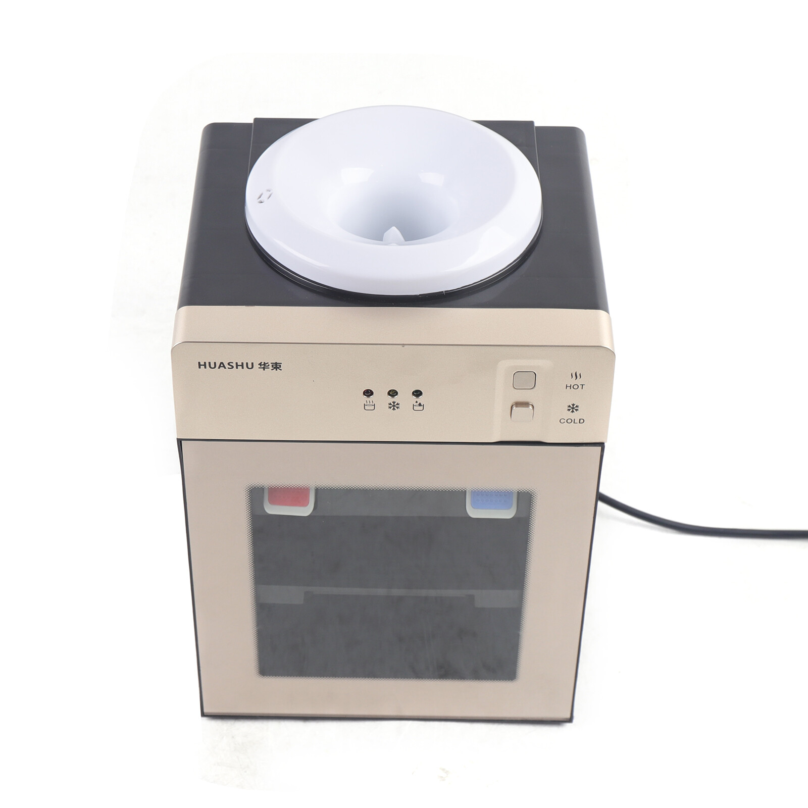 Top Loading Countertop Water Dispenser Hot Cold Water Cooler Drinking Machine