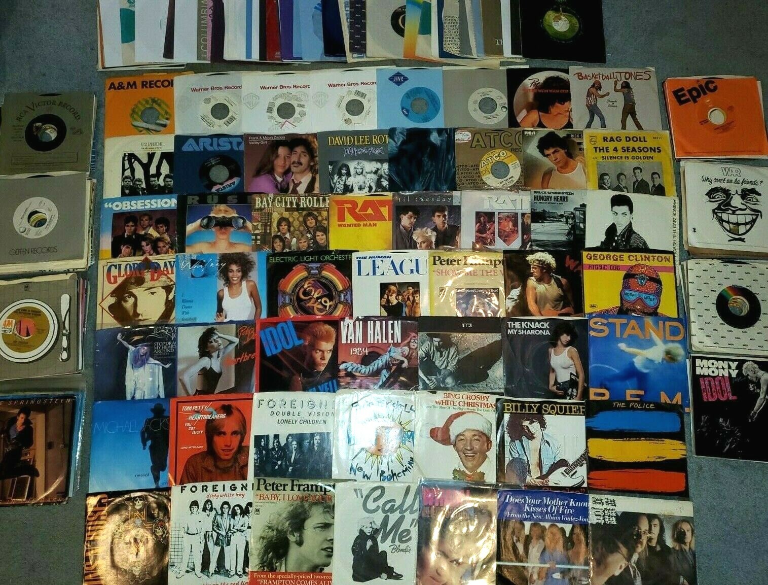45rpm JUKEBOX RECORDS 60s 70s 80s 90s MINT Quality $4.99ea. Pop Rock Soul (M-Z)