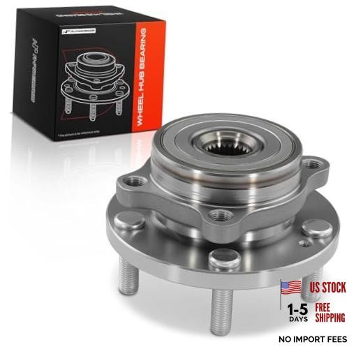 Front Wheel Bearing and Hub Assembly with 5-Lug Compatible with Kia Soul 2017