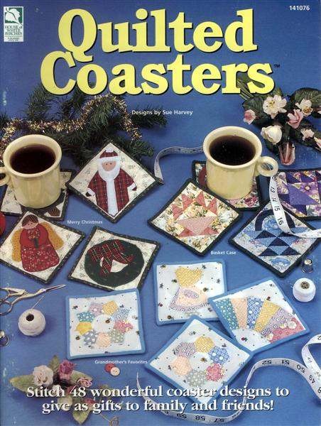 NEW QUILTED COASTERS 48 WONDERFUL COASTER DESIGNS