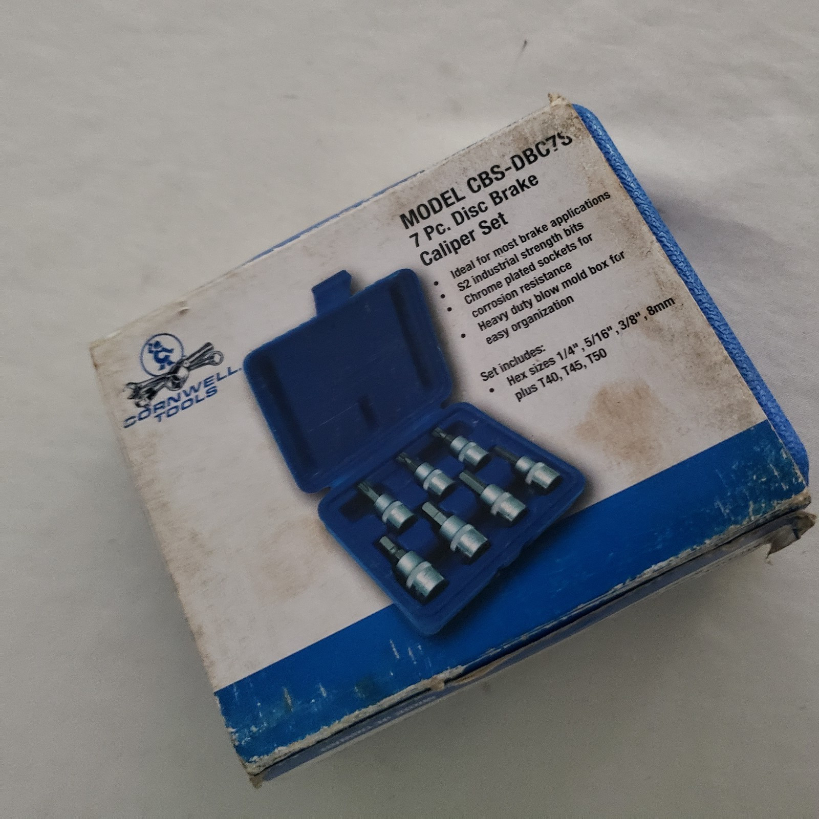CORNWELL TOOLS CBSDBC7S - 7 Piece Disc Brake Caliper Set NEW OTHER