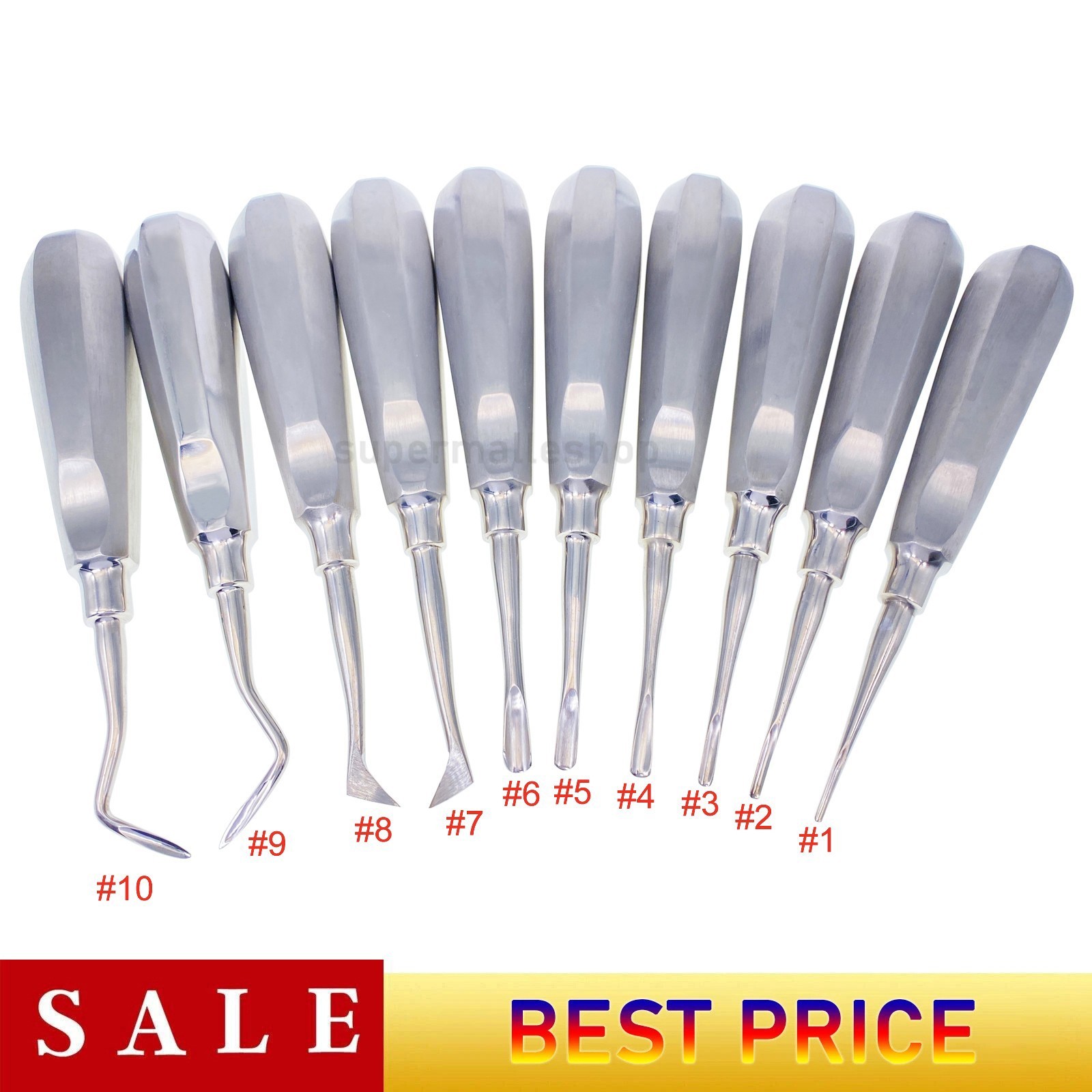 Dental Luxating Elevators PDL Periotome Luxation Root Extracting Extraction Kit