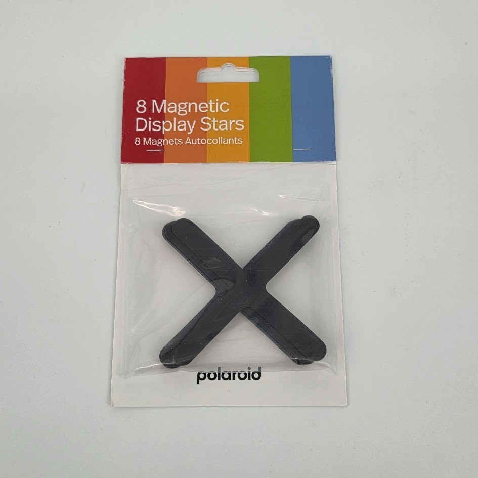 Polaroid 8 Magnetic Display Stars - New SEALED