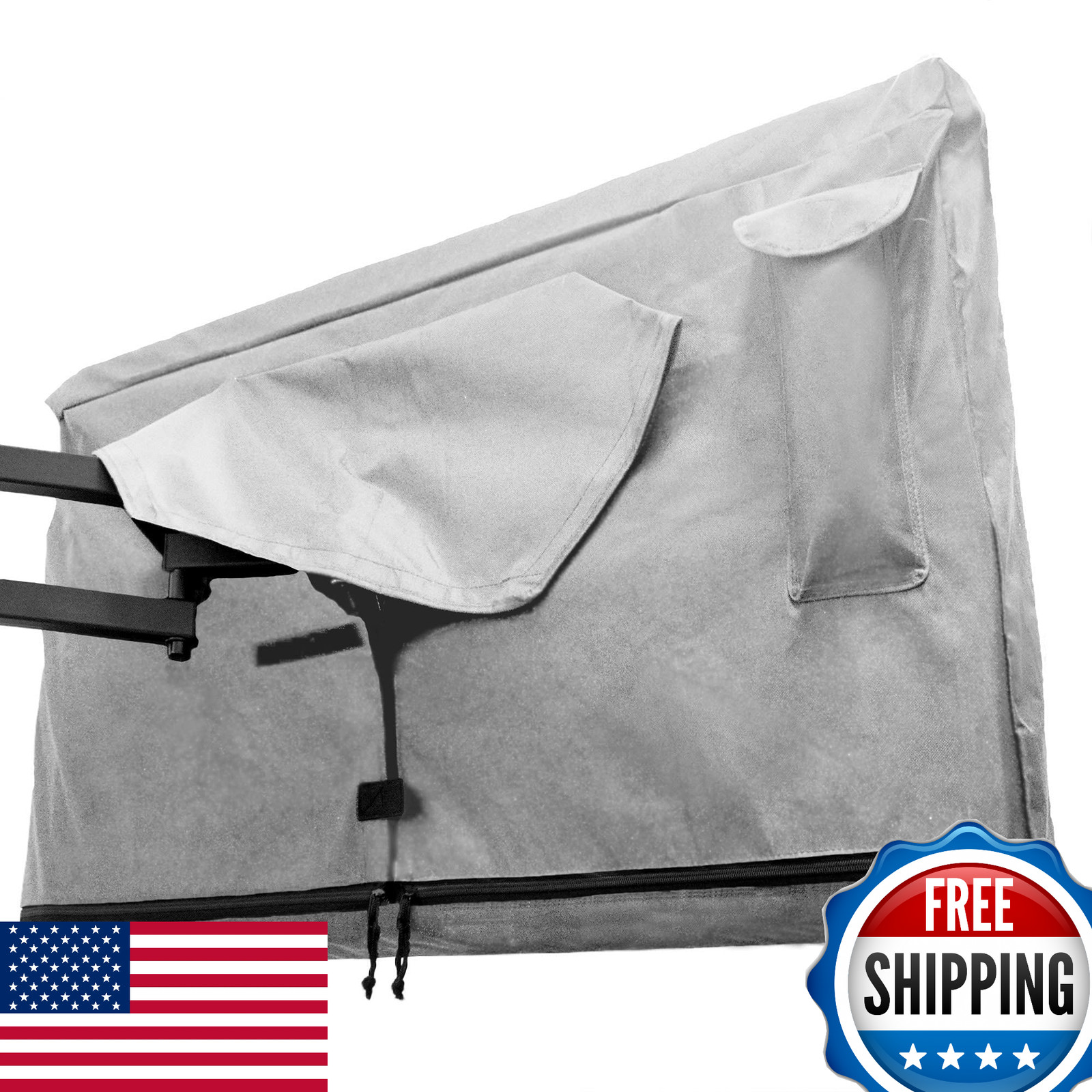 Bozzcovers Outdoor TV Cover 55 inch - with Zipper, Weatherproof, Waterproof 360