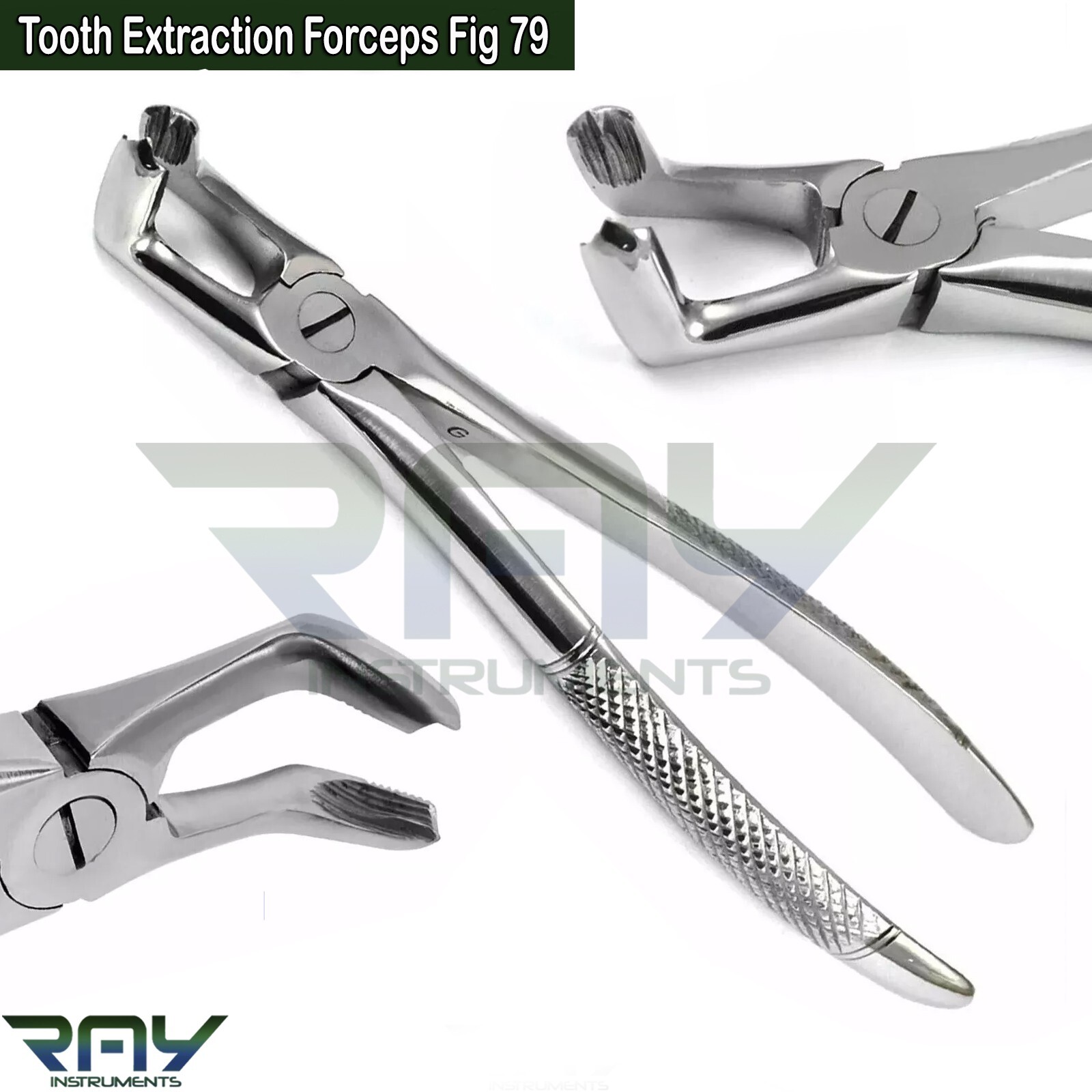 Dental Tooth Extraction Forceps Fig.79 Lower Molar Wisdom Teeth Extracting Plier