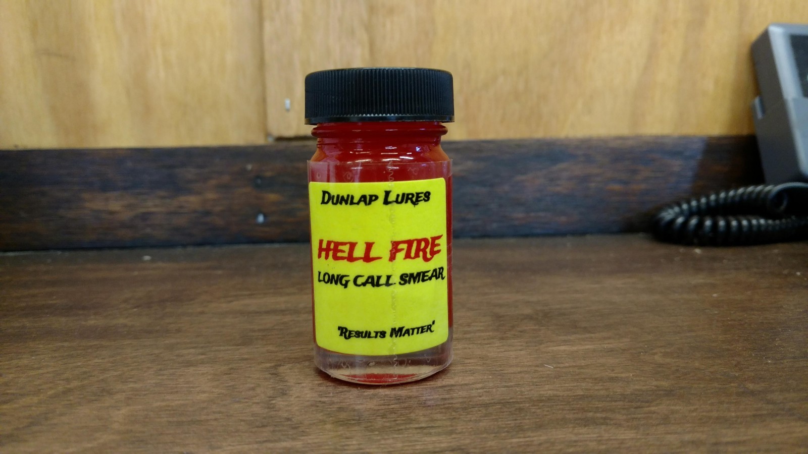 Jeff Dunlap's Hell Fire Lure 1 oz Long Distance Call Lure Hellfire trapping lure