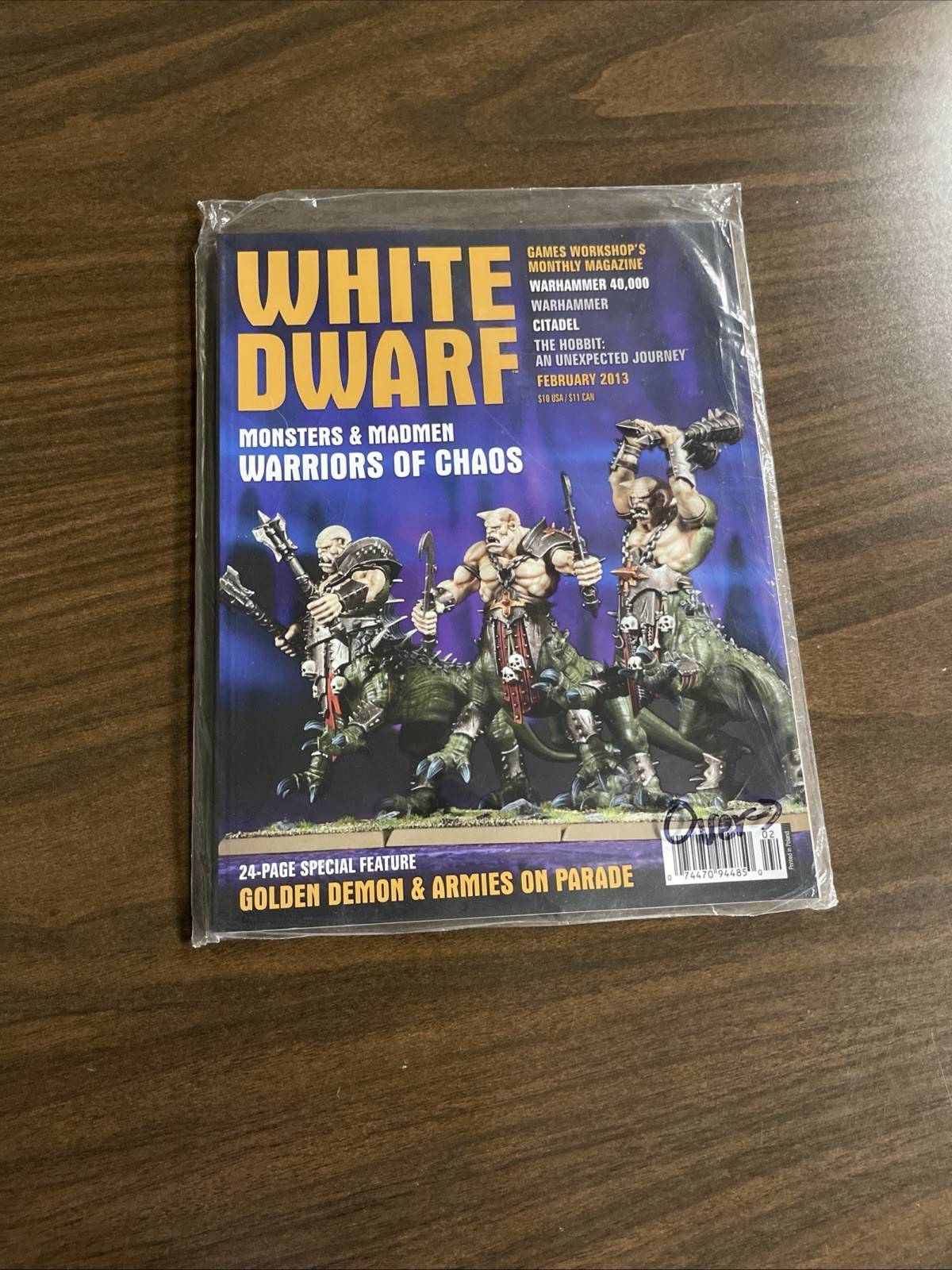 GWS White Dwarf Monthly 2013 Monsters Of Madmen Warriors Of Chaos MagazineSealed