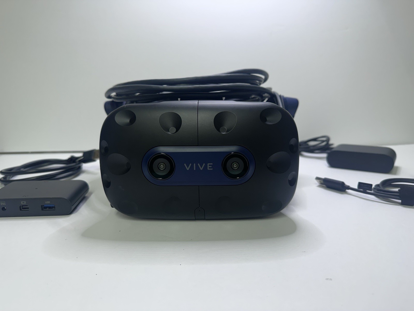 HTC VIVE Pro 2 PC VR Headset with Link Box, Cables, Deluxe Audio Strap