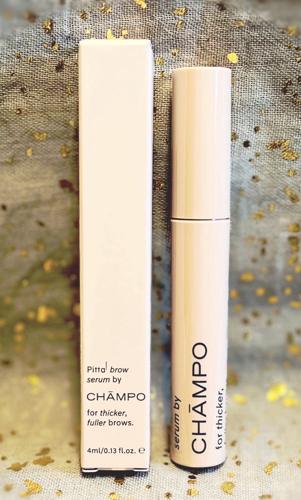 Pitta Brow Serum by CHAMPO~Thicker, Fuller Brows~4ml / 0.13 fl oz~Full Size~NIB~