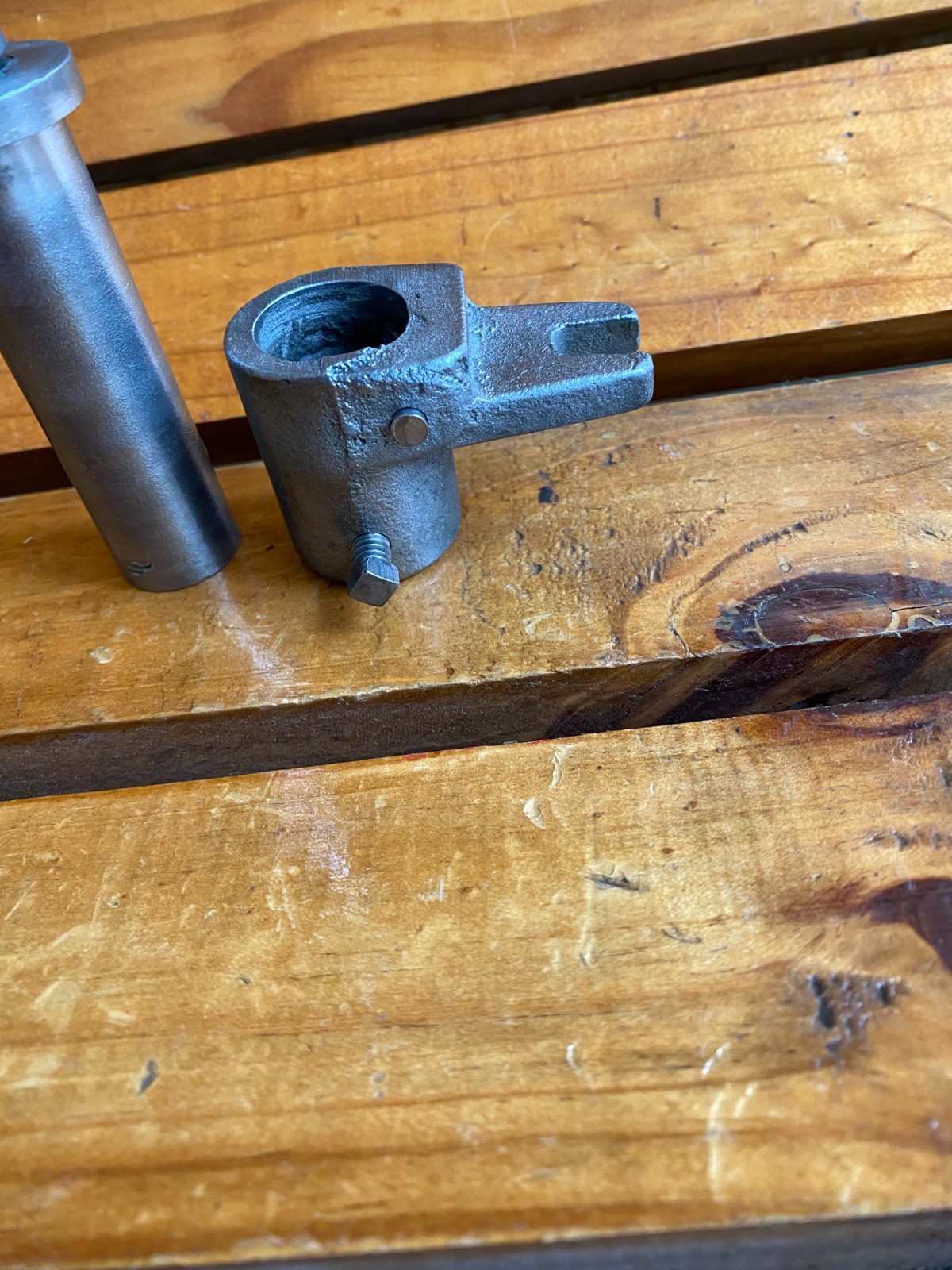 Vintage PD 20 Post Drill Advance Screw Assembly