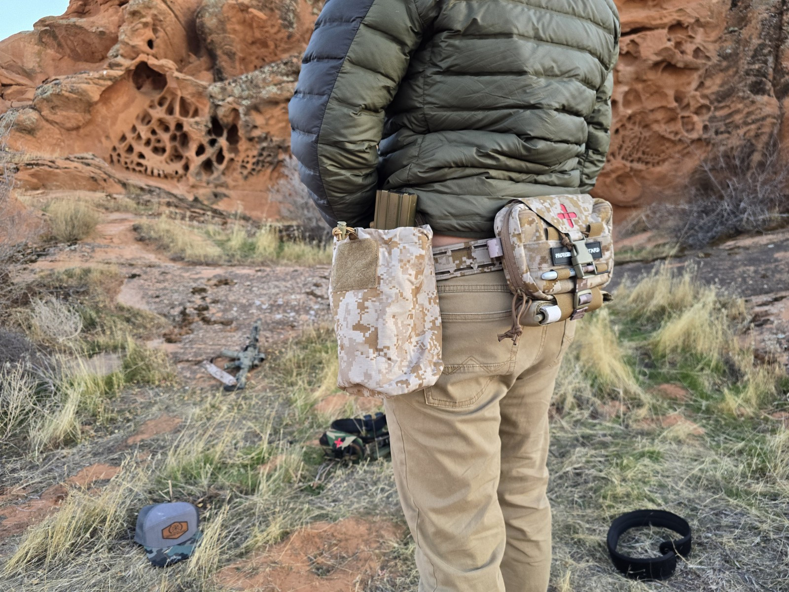 TITAN DUMP POUCH - Internal Magazine Carrier - Molle mountable - Foldable - USA