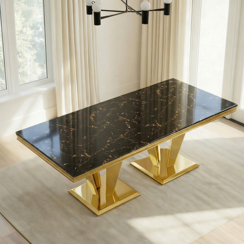 Dining Table Set for 4 with Upholstered Chairs Luxury Kitchen Table Chairs Set