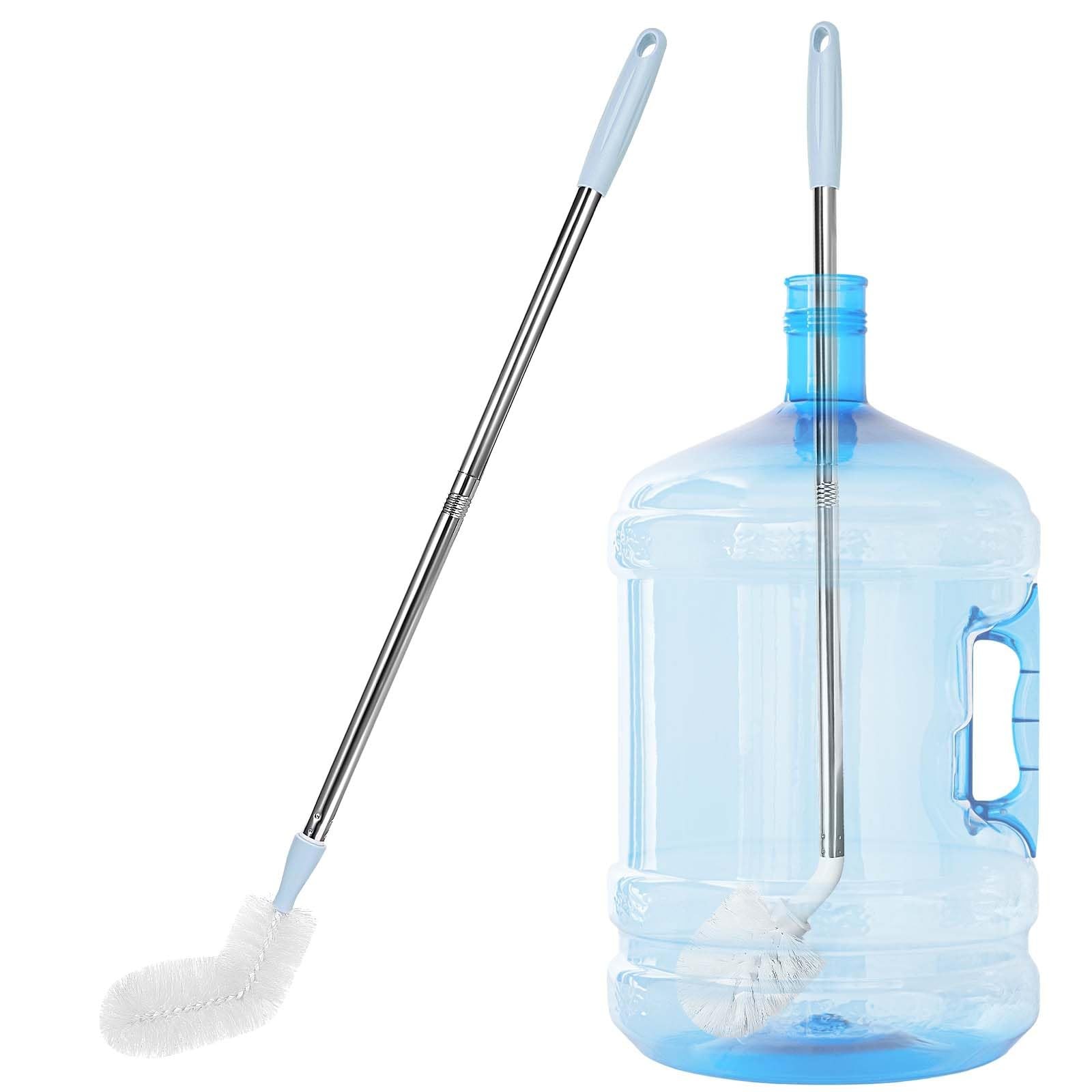 3 Gallon and 5 Gallon Water jug Cleaning Brush, Extra Long Water Bottle Carbo...