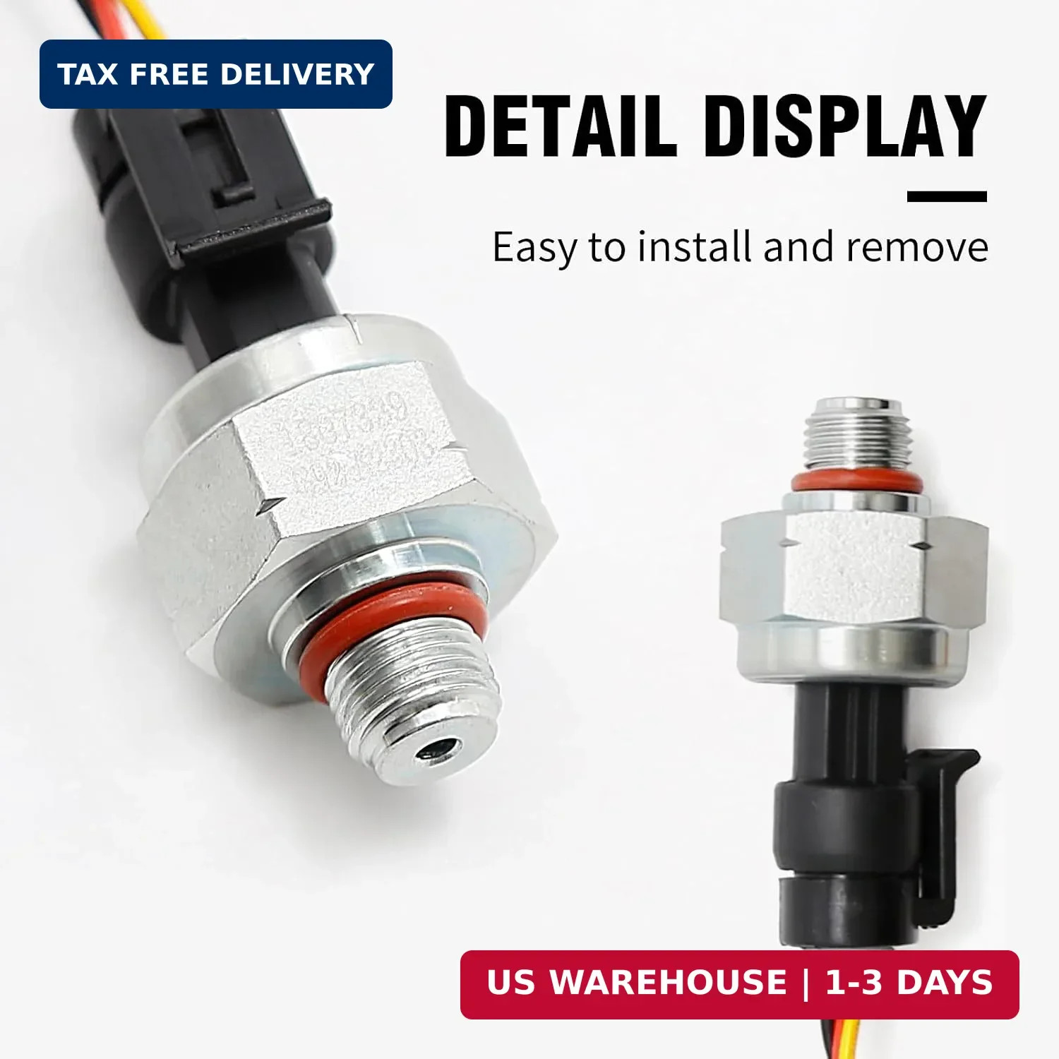 UOIENRT Injection Control Pressure Sensor Replacement for Ford 7.3 Powerstroke E