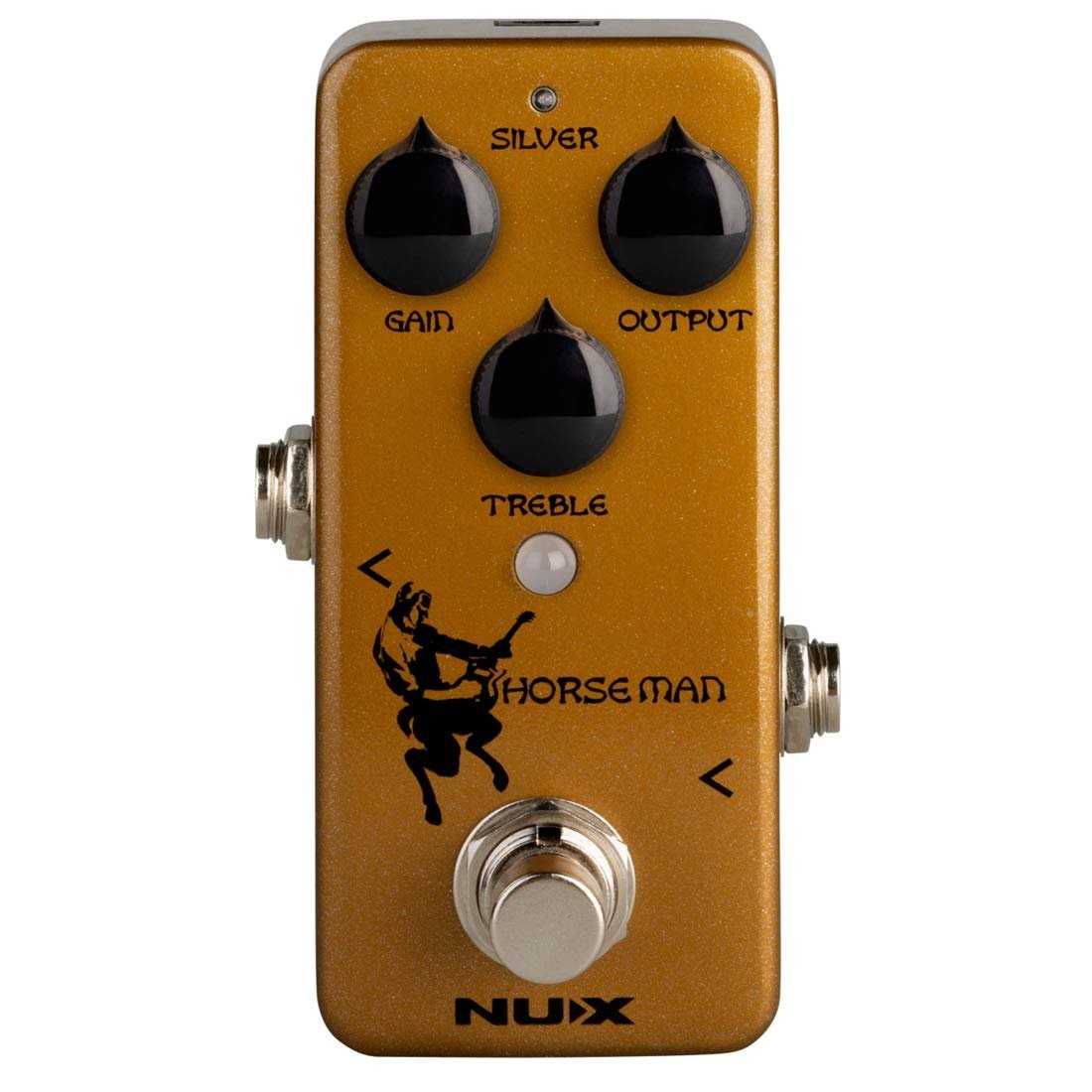 NUX Horseman Overdrive Guitar Effect Pedal w/Gold & Silver Modes FREE SHIPPING