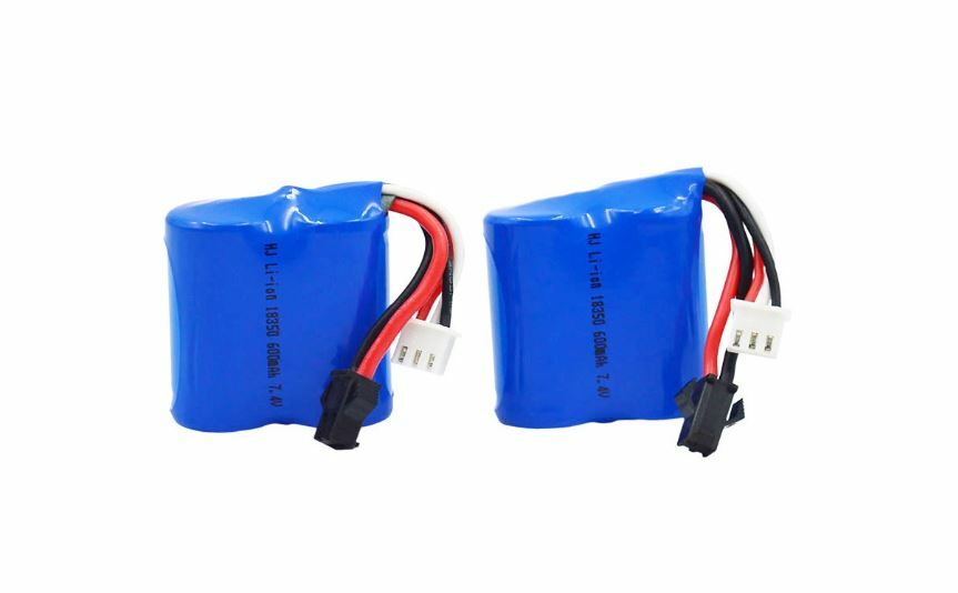 7.4V 600mAh 4.44Wh Lion Battery for Skytech TKKJ Blue Boat H100 H102 H106 and H1