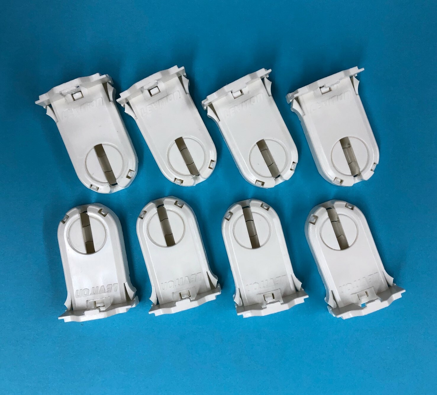 8 of Leviton 13660-SNP Tall T8 Non Shunted Bi-Pin Fluorescent Lampholder Socket
