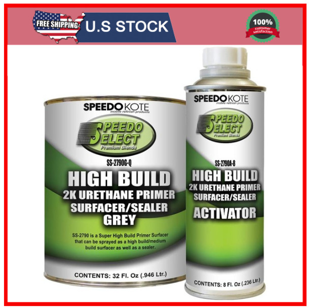 SS-2790G-Q/SS-2790A-8 Super Fill High Build Primer GRAY. for California, Delawar